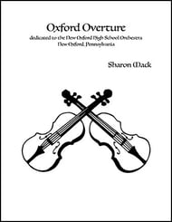 Oxford Overture Orchestra sheet music cover Thumbnail